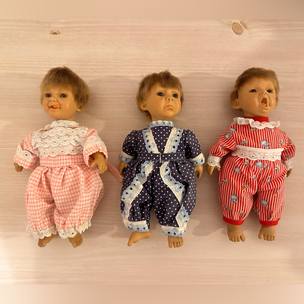 Berenguer Doll Trio Set